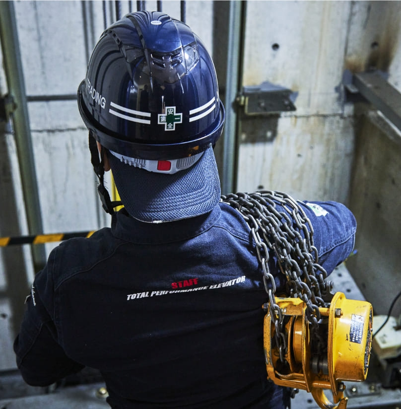 エレベーター現場技術スタッフ（未経験者）